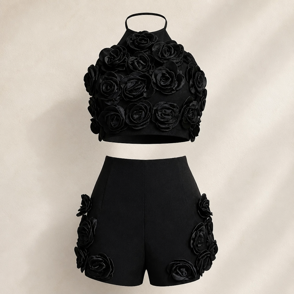 Conjunto Black Blossom