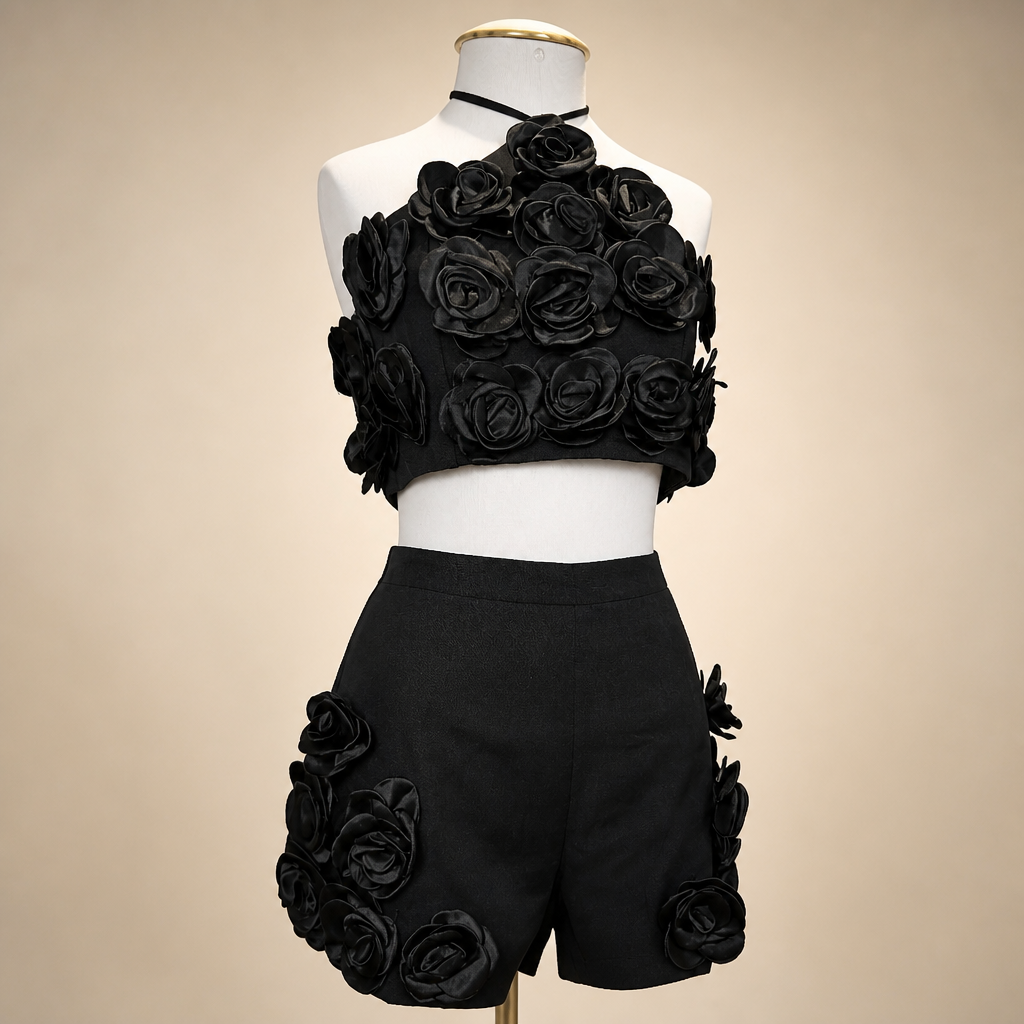 Conjunto Black Blossom