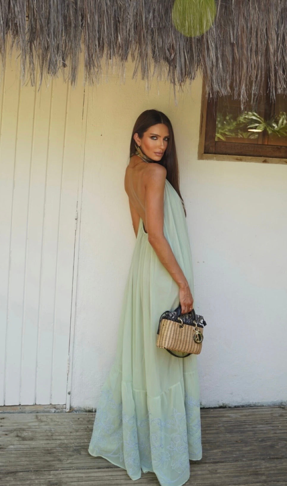 Vestido Longo Playa Del Carmem