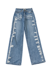 Calça Wide Leg Urban Denim