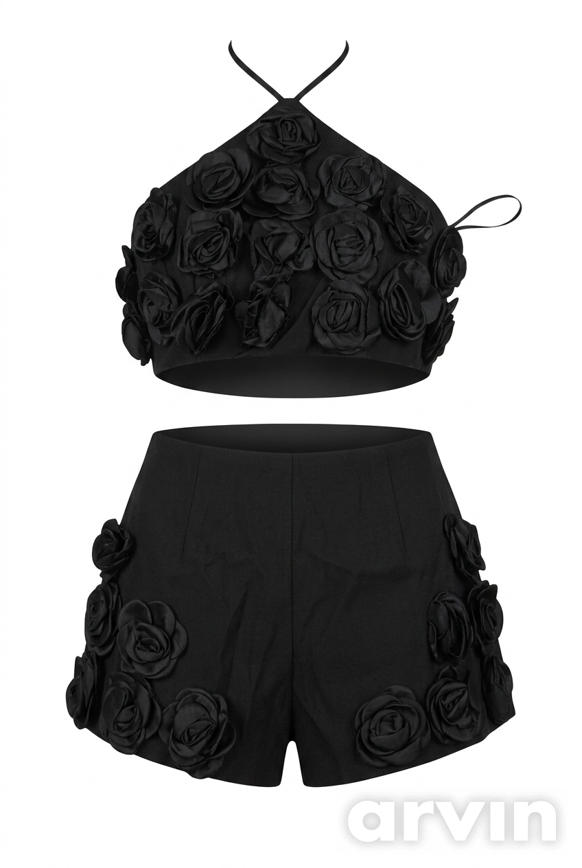 Conjunto Black Blossom